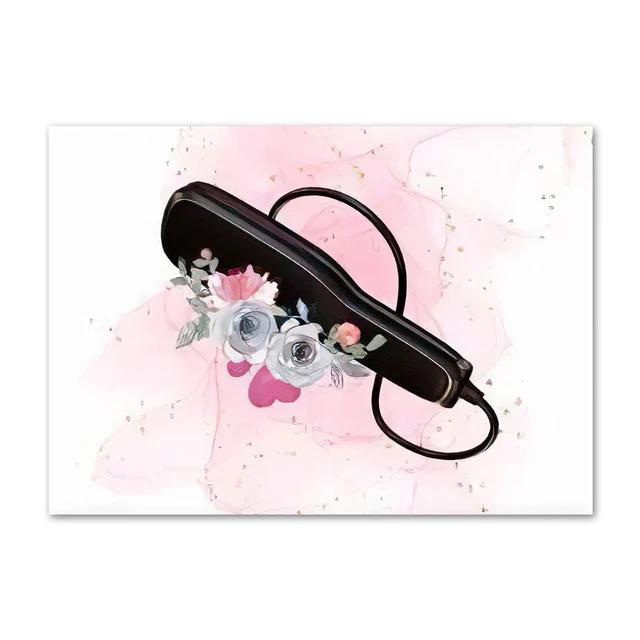 Hair  Salon Canvas Painting Decoration Aesthetic Wall Art Living Room Home Decor Gift