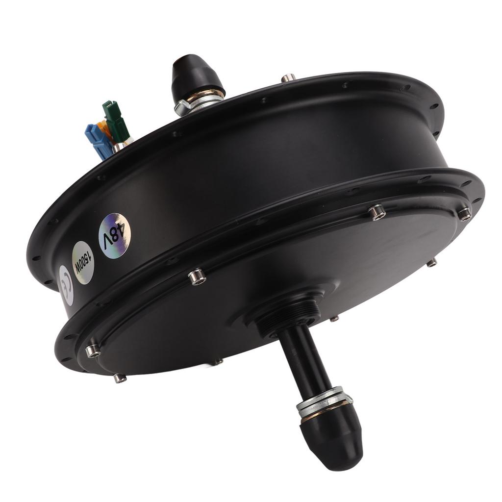 48V 1500W Rear Wheel Hub Motor Electric Bicycle Brushless Gearless Hub Motor for Snowmobile Electric Scooter