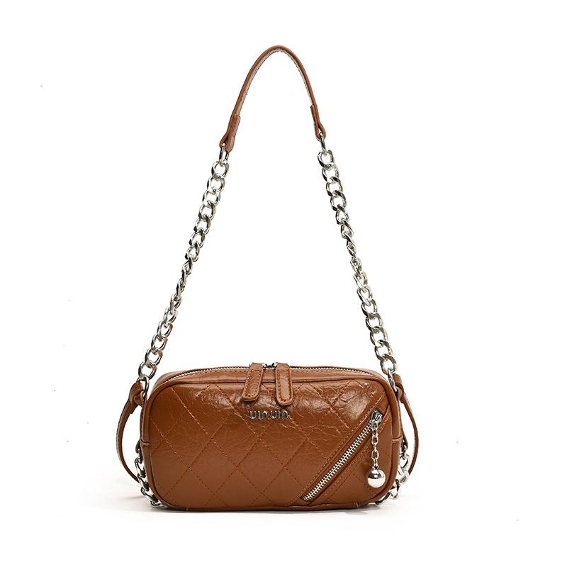 Bag Women's New Fashion Shoulder Bag Commuter Messenger Small Square Bag