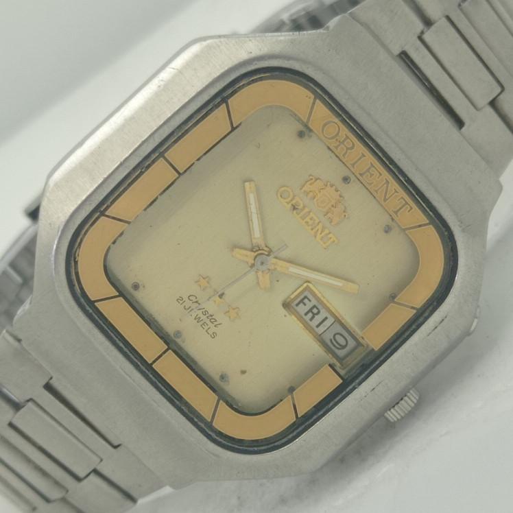 

Б/У ORIENT AUTOMATIC 46941 ЯПОНИЯ МУЖСКИЕ ЧАСЫ a412152-1 Артикул004-a412152