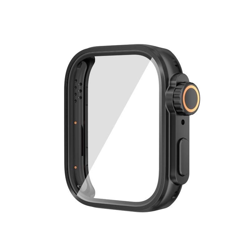 Plně ochranné pouzdro pro Huawei Watch Fit 3 Ochranné pouzdro na displej pro Huawei Fit3 Kryt PC Skořepina+tvrzené sklo Změnit na Ultra