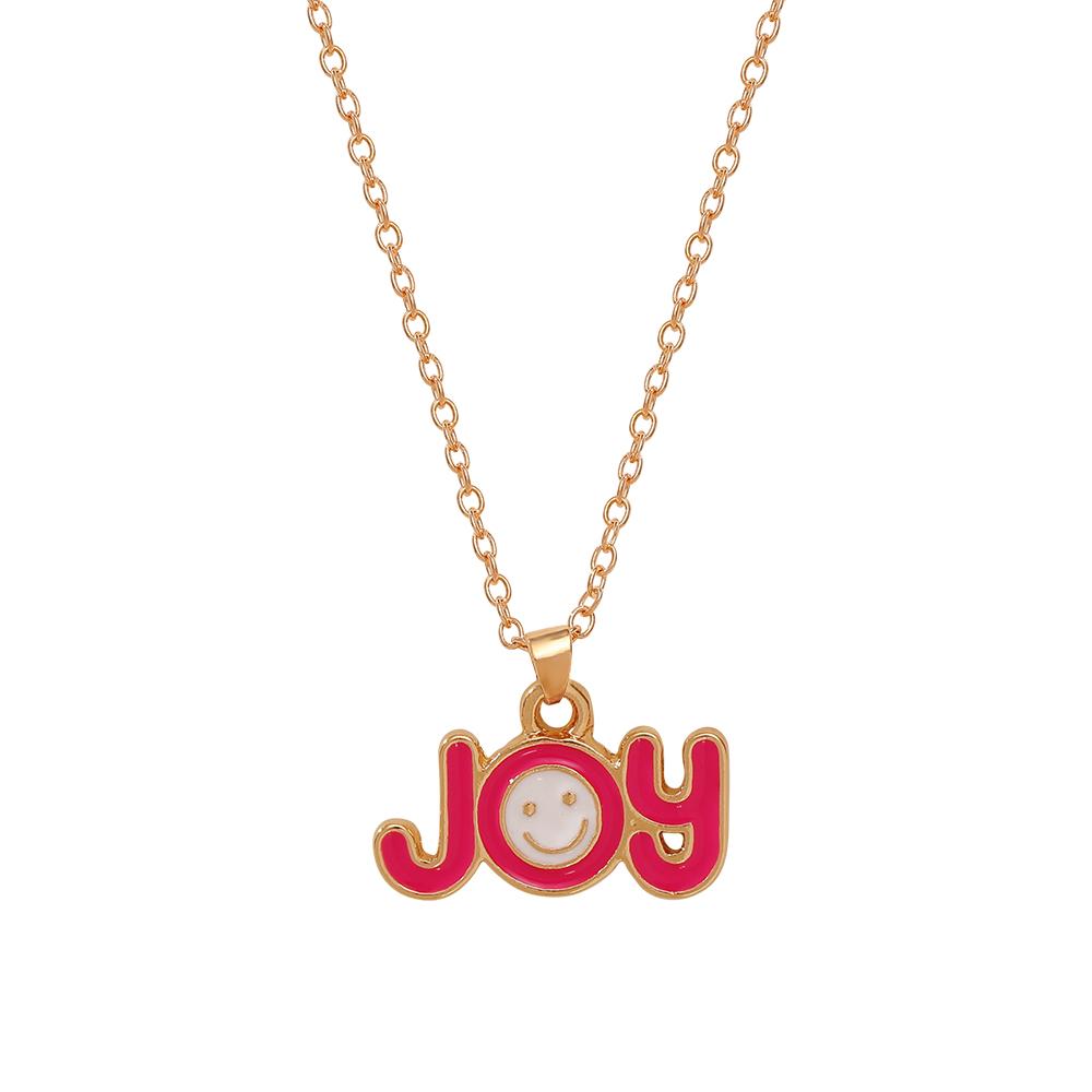 Small Pendant Jewelry Candy Ice Cream Rainbow Cloud Star Heart Flower BFF Joy Babe Charm Necklace Choker For Kids Girls Boy Gift