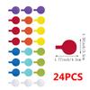 10PCS Cable Labels Tags Colorful Waterproof Cord Labels Tags For Wire Labels Self Adhesive Tear Resistant Cable Management
