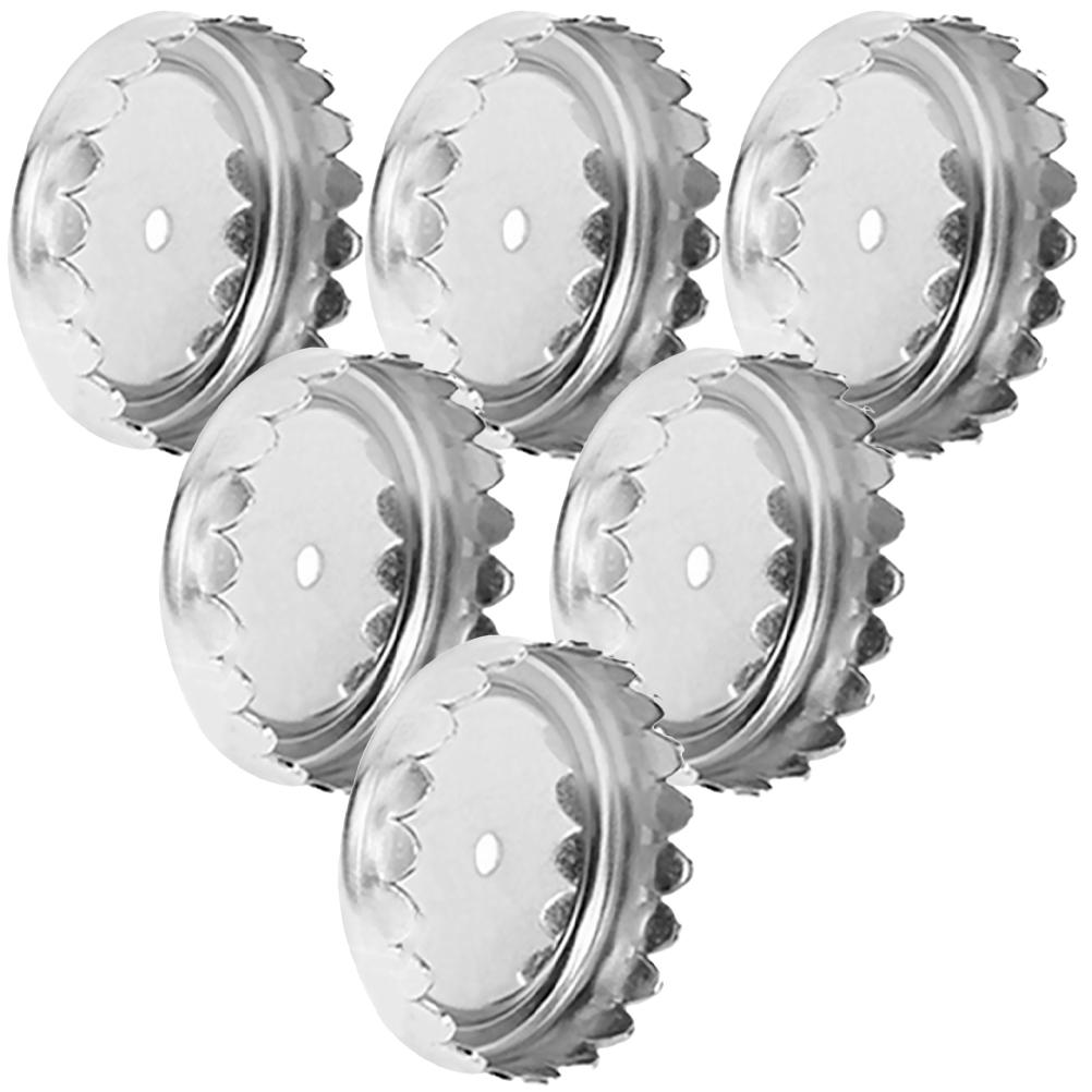 6 Pcs Soap Holder Cover El Parts Magnetic Premium Material Rack Bathroom Caps Stainless Steel Storage