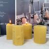 Hexagon Beehive Silicone Molds Honeycomb Candle Molds for Making Beeswax Candles Soaps Lotion Bars Bath Bombs Plaster