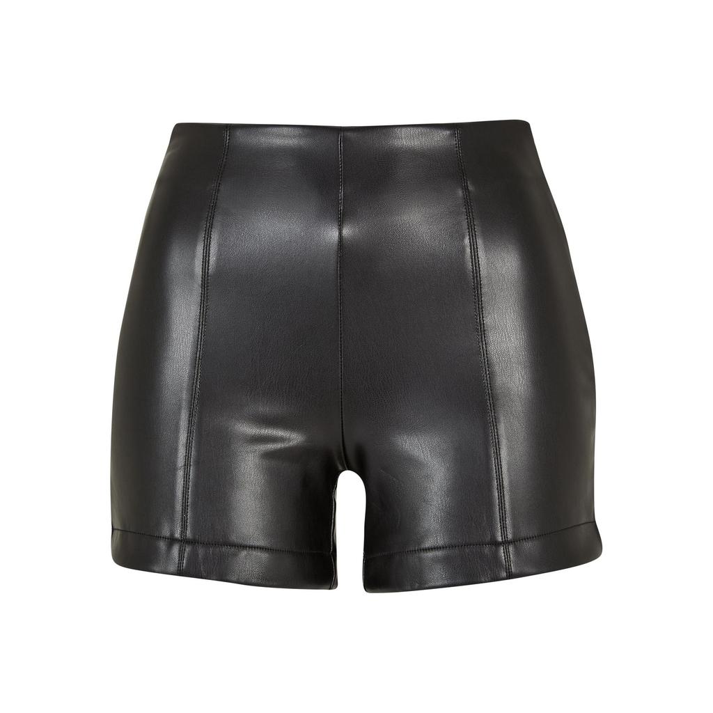 Urban Classics Womens/Ladies Synthetic Leather Shorts