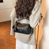 Fashion Soft Leather Boston Shoulder Bag Multi-way Carry Shoulder Crossbody Bag for Women Hot Sale Mini Pillow Shape Handbag