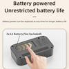 Batteriebetriebener LCD-Wecker, Temperatur, Datum, Woche, 3 Alarme, Hintergrundbeleuchtung, Schlummerfunktion, Tischuhr, Nachtsichtfunktion, 12/24-Stunden-Digitaluhr