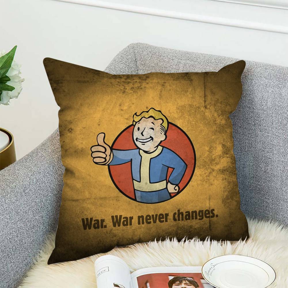 

Fallout 4 Наволочка Двосторонній друк Наволочка 45x45 Декоративні подушки Диван Домашній декор М яка наволочка 24x24Inch