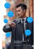 K55 Bluetooth Headset: Vibrating Call Alert, Clip-On Design, Retractable Cable, Smart Connection, Sports Single-Ear In-Ear Style