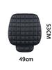 1pc New single piece backless plush car seat cushion for all seasons, non-slip and free of binding - square