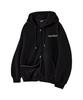 Elimeno El New Rople Lettering 2-Way Zip-Up Hoodie 2 Colors