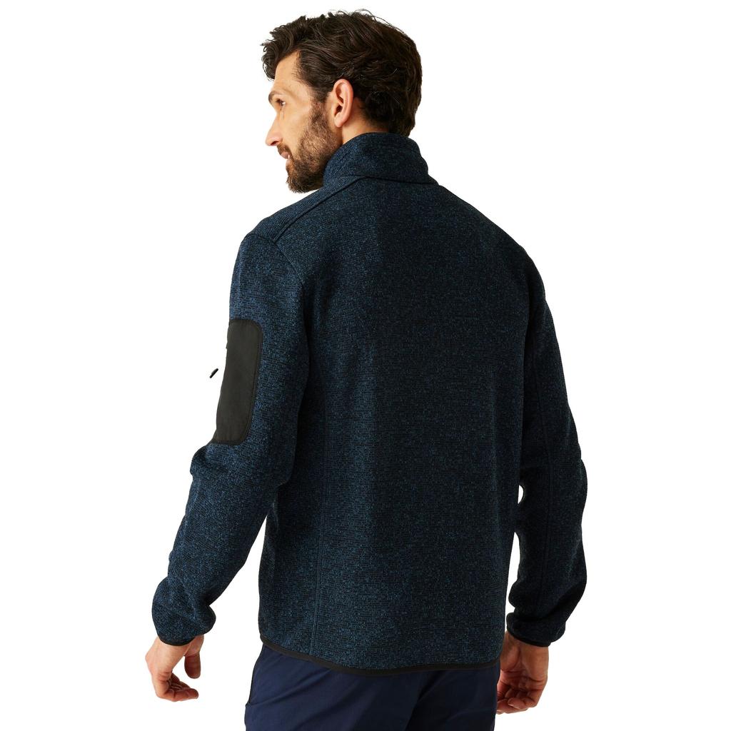 Regatta Mens Newhill Marl Full Zip Fleece Jacket