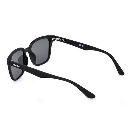 POLICE Polarized Sunglasses SPLE01 U28Q 52 Mens UV Cut Lightweight Wellington Matte Black Frame Gray Green Lens