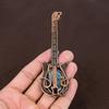Labradorite Handmade Copper Wire Wrap Guitar Pendant 4.53" V3U44