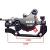 XOD 2-Kolben Elektrofahrradbremse, Wasserdichte Ölbremse mit 2-Pin-Stecker für Kukirin Roller