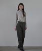 BUT'TON Cargo Pocket Wide Pants (Charcoal)