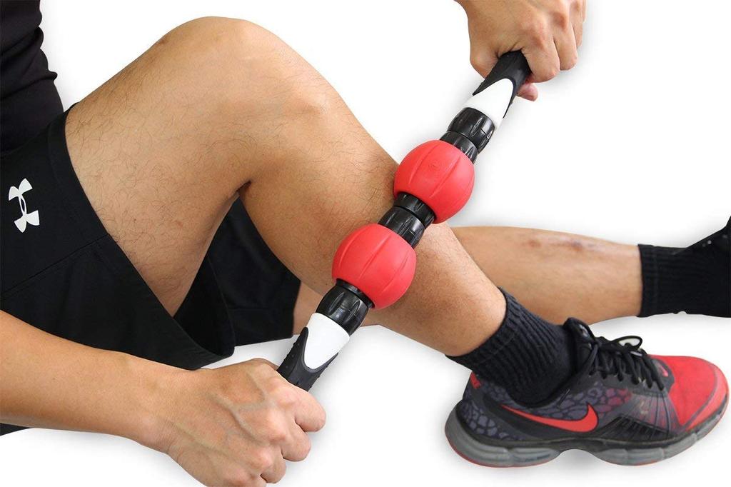 Balance 1 Calf Swelling Relief Massage Rolling Myofascial Release Shin Foot Muscle Improves Blood Muscle Stiff Shoulders Massager, Roller, Stick,