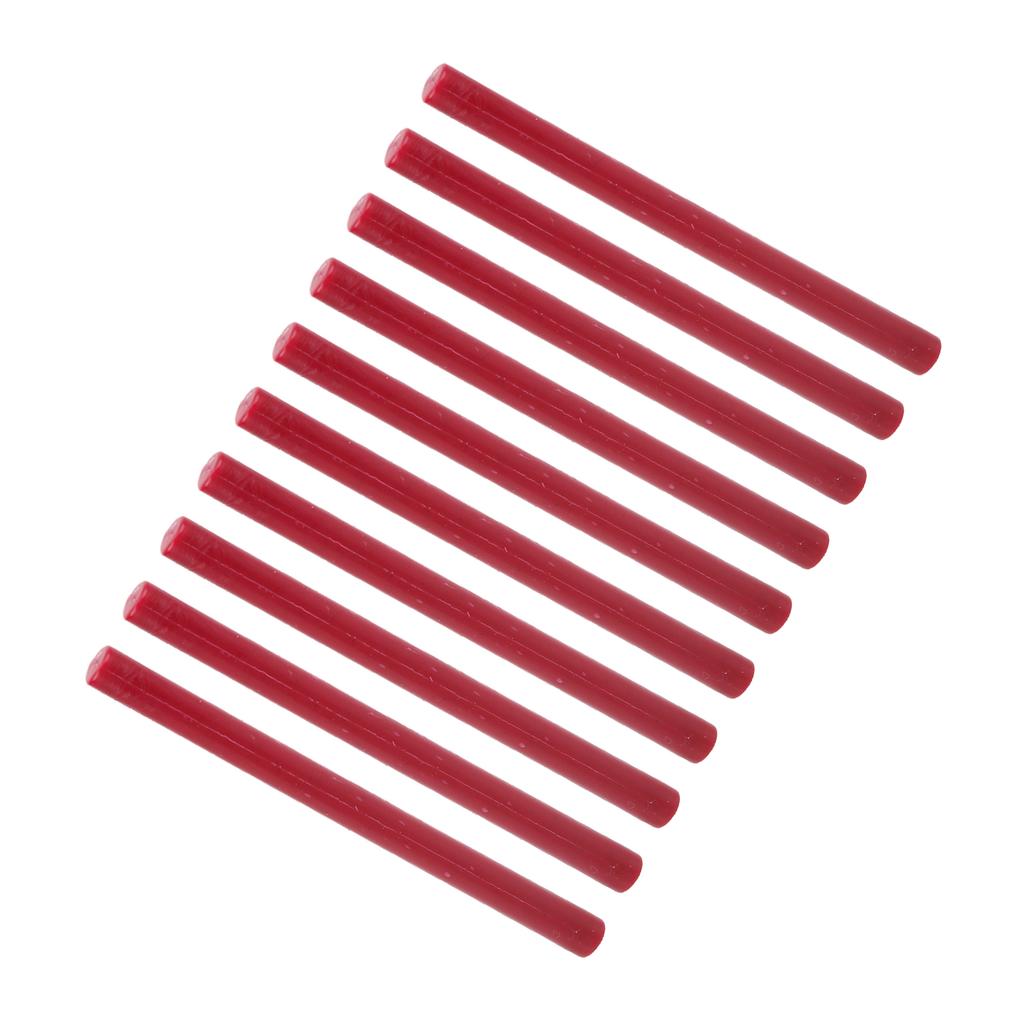 10Pcs Sealing Wax Stick Convenient Smokeless Flexible Hot Seal Sticks for Envelopes Cards Manuscripts