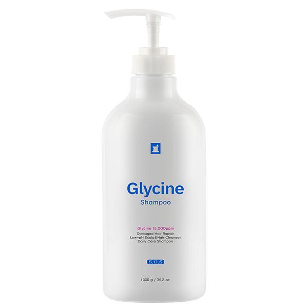 Glycine Shampoo 1000mlFor Scalp, Damaged Hair, Soft HairpH 5.5 Mildly Acidic, Protein, Silicone-Free