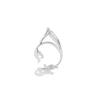 Fairy Ear Cuff Petite Earring for Women Simple Hollow Cat Ears Outline Elf Ear Clip Classic Single No Piercing Earrings Party