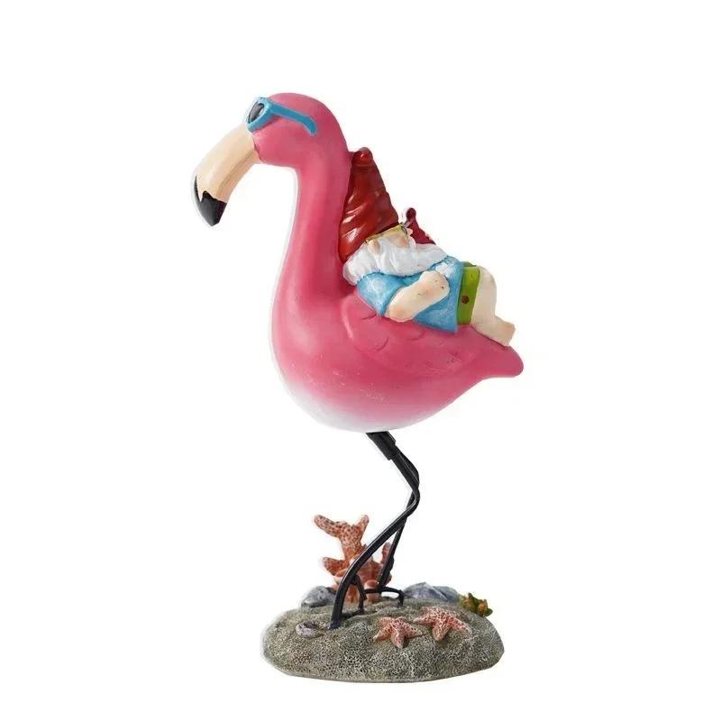 

Cartoon Creativity Animal Flamingo Garden Decoration Outdoor Balcony Courtyard Landscape Design Layout Wholesale
