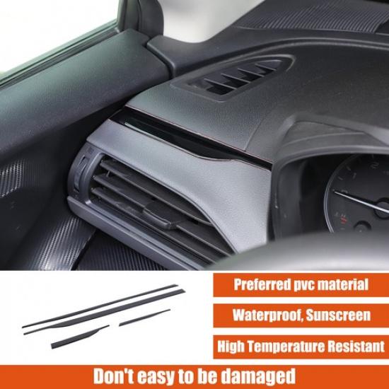 Glossy Black Side Dashboard Panel Cover Trim For Subaru WRX VB/Crosstrek GU 22+