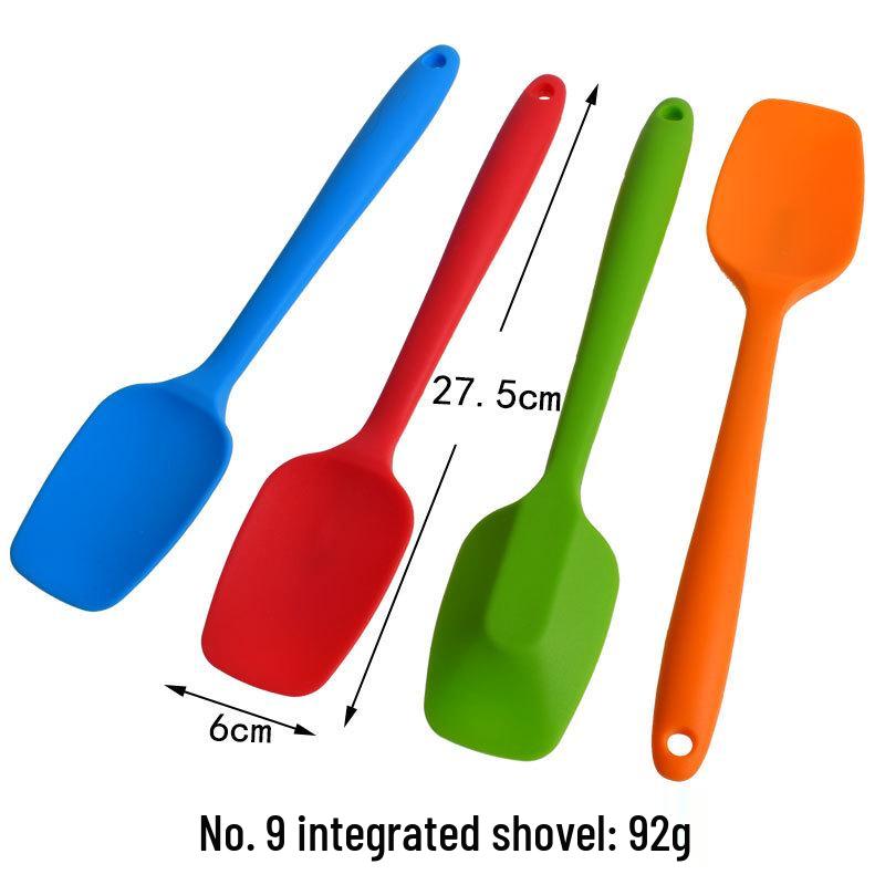 מרית ומגרדת סיליקון שקופה למחצה בצורת T לאפיית עוגות