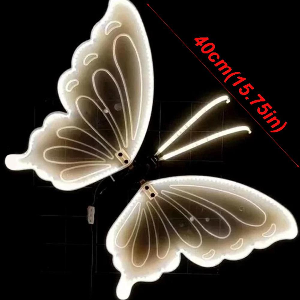 Butterfly Shape Outdoor Led Lamp Static Lighting New Outdoor Lighting Garden DIY Decoration