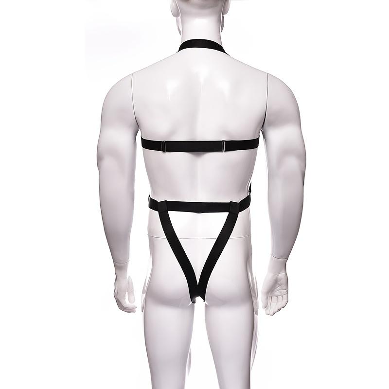 Men's Adjustable Bind Underwear Harness Sexy And Interesting Dress Body Chest Underwear Harness Cross Strap Bondage Costumes