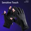 Motorcycle Gloves with Warm Wool Lining In Winter Water Repellent and Skin Friendly Touch Screen Outdoor Activity Motorcycle Riding