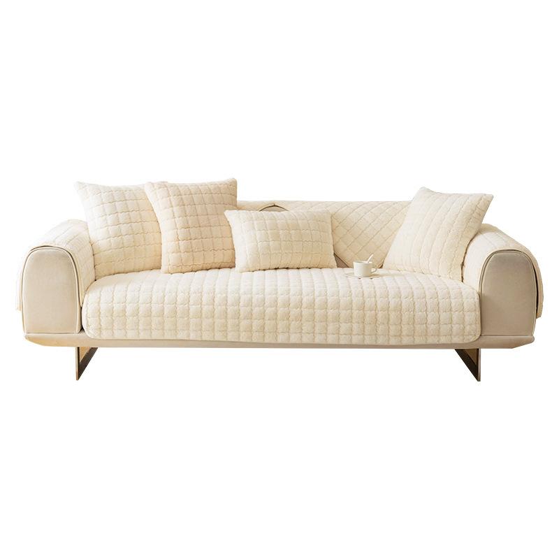 Sofa Cushion Four Seasons Universal Simple Modern Non-Slip Cushion Universal Light Luxury Non-Slip Cushion Sofa Cover