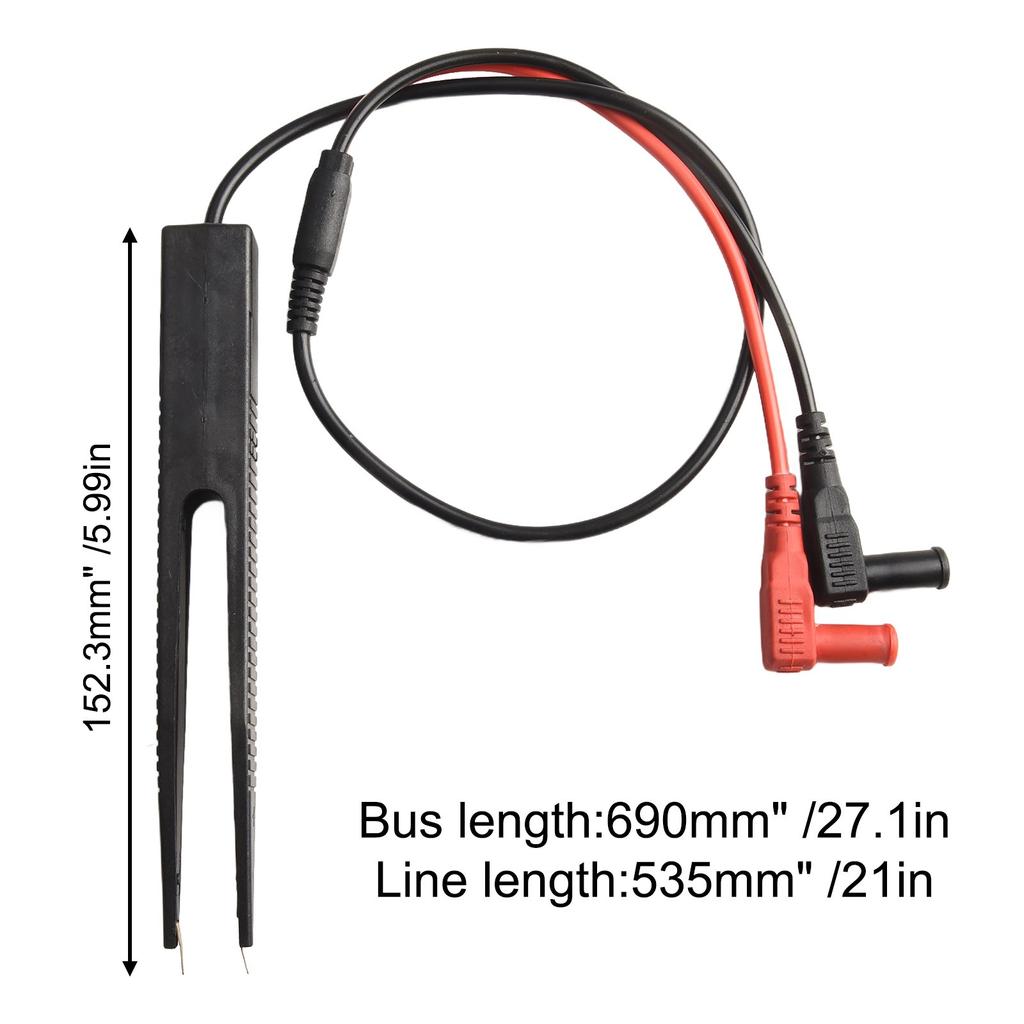 LCR Capacitance Test Clip PenSMD Inductance Test Meter Probe Multimeter Tweezers