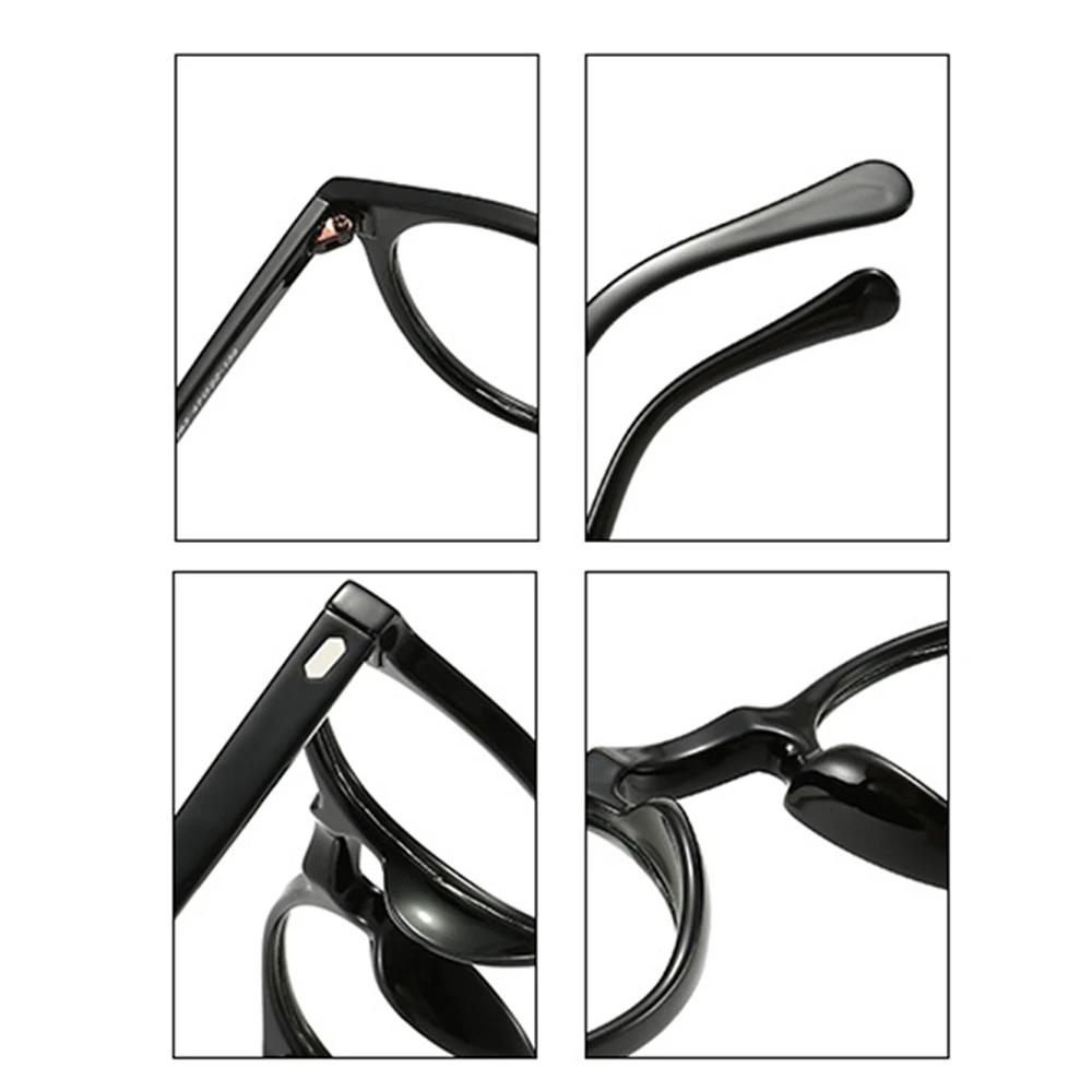 Classic Small Matte Black Transition Glasses Blue Light Blocking Eyeglasses Computer UV400 Photochromic Color Changing Eyewear