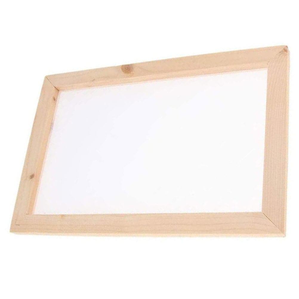 (ZH) DIY Flower and Grass Pulp Papermaking Frame Tool 20*30cm