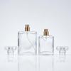 Refillable Square Glass Car Perfume Bottle - 30ml, 50ml, 100ml Sizes Available