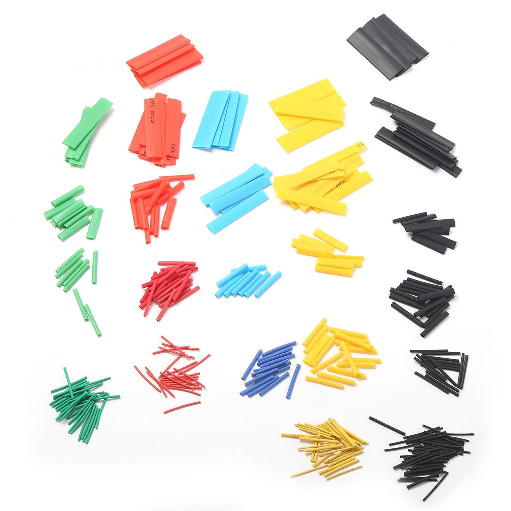328Pcs Heat Shrinkable Tube Kit Colorful Insulation Electrical Wire Cable Wrap Assortment