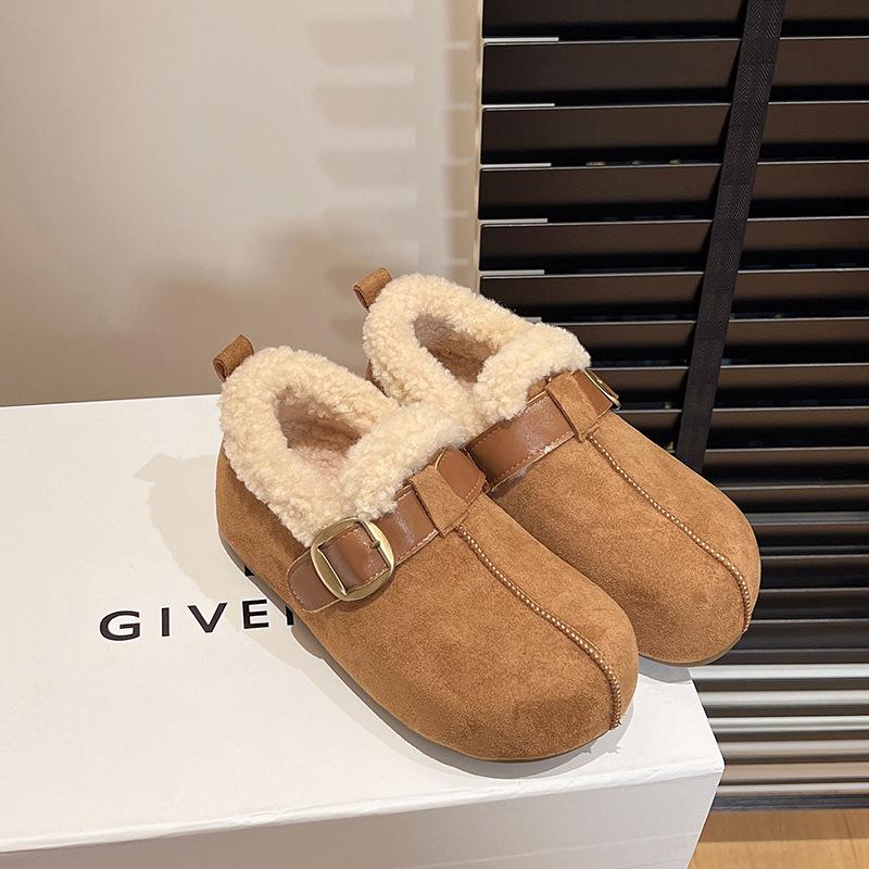 Women's soft elastic one-step heightening winter warm cold padded snow boots non-slip wear-resistant casual shipping cotton boots