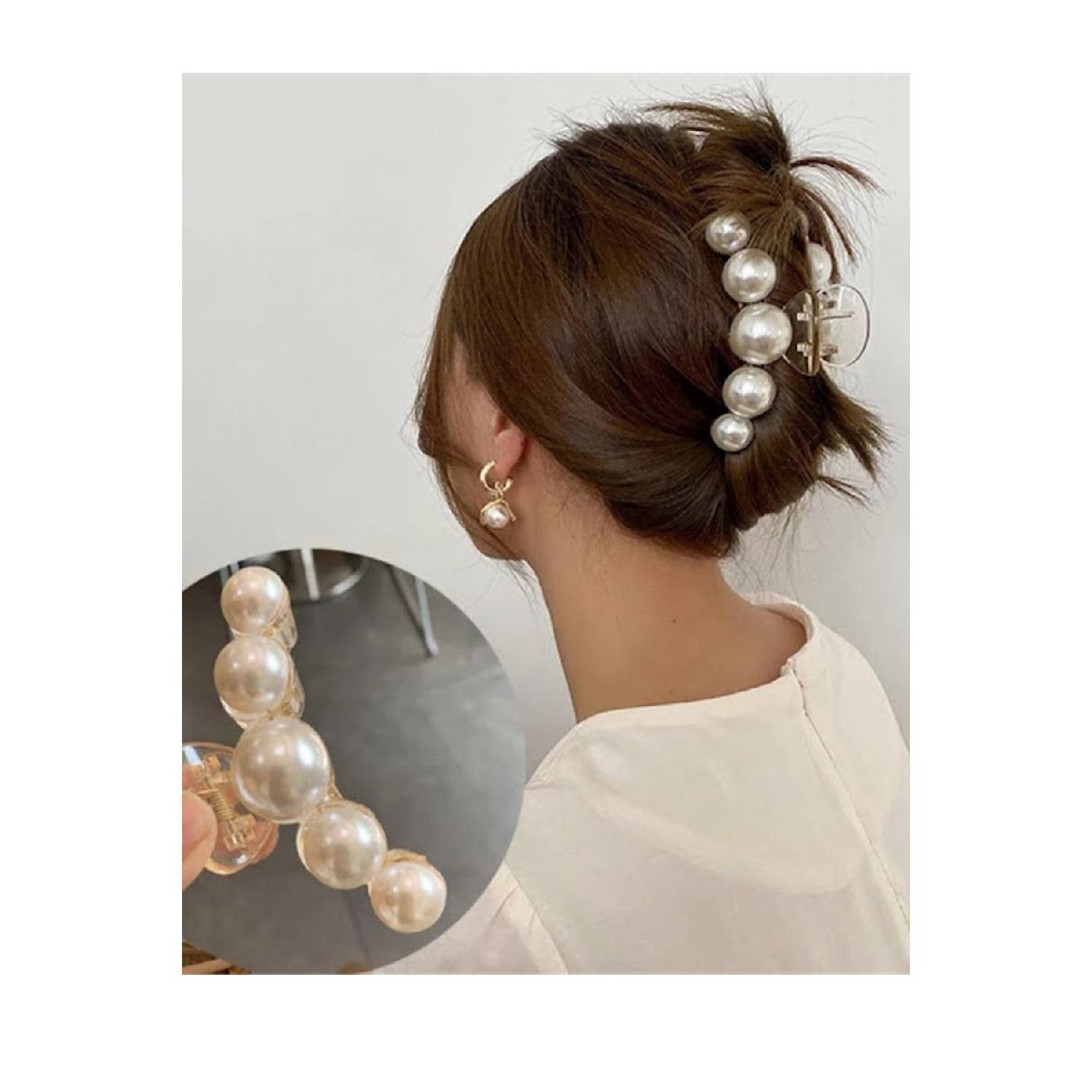 

Большая пряжка с жемчужной застежкой