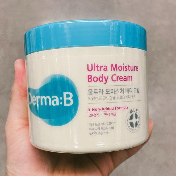 DermaB Ultra Moisture Body Cream 430ml One thing