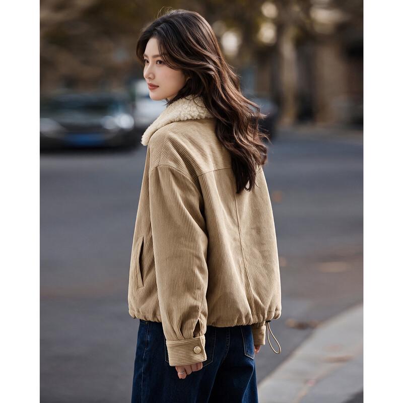 Vintage Corduroy Padded Jacket