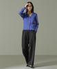 Nano Universe Wide F Women's Two-Tuck Pants, 010, Black, 673-5127302