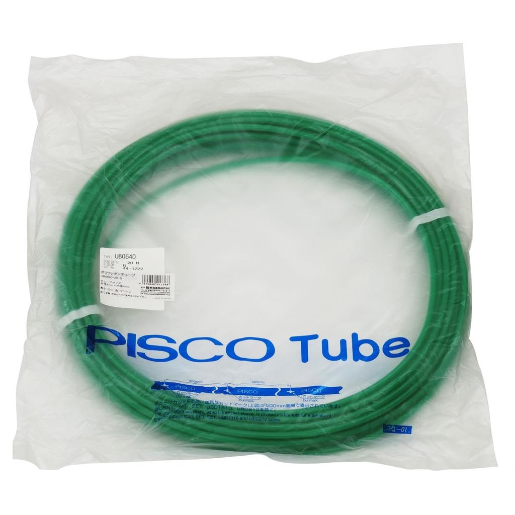 Niigata Seiki Made in Japan Polyurethane Tube Green 6mm x 20m UB0640-20-G