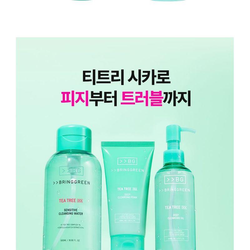 BRING GREEN - Tea Tree Cica Deep Cleansing Foam