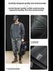 Men's Loose Knit Round-Neck Sweater - Trendy Korean Style for Autumn/Winter