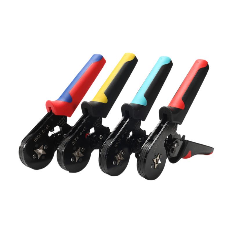 High-Quality HSC8 6-4A Tube and Pin-Type Terminal Crimping Pliers Tool