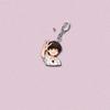 BTS Cute Casual Outfit Cartoon Acrylic Keychain, Bangtan Boys Cartoon Figure Keyring Inspired by Real Photos, Kpop ARMY Fans Bag Charm