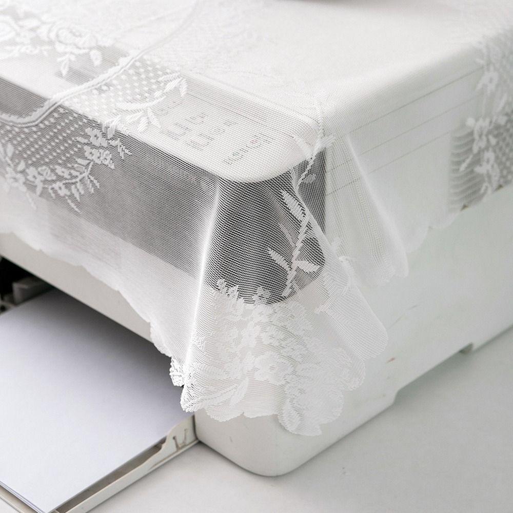 1Pcs 60x60cm Fax Machine Dustproof Cover Universal Rice Cooker Protector  Kitchen Office Supply