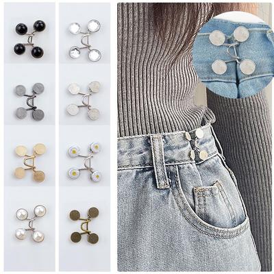 Nohavice Sťahovač pása pre nohavice Ženy Nastavovač pása Špendlíky Jean Button