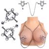 NEW Device Bondage Gear Hard Clover Nipple Clamps Clips Games Sex Toys Adult Products for Women Metal Nipple Clamps Steel Breast